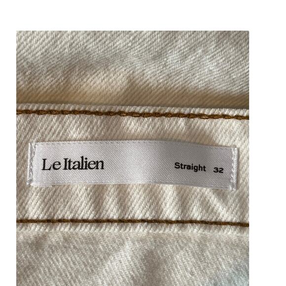 Frame Denim jeans Le Italien True Straight blanc size 32 - Picture 7 of 7